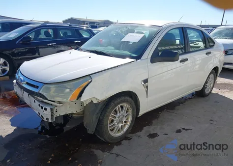 2008 Ford Focus Se/Ses from USA, damaged, VIN 1FAHP35N78W116637